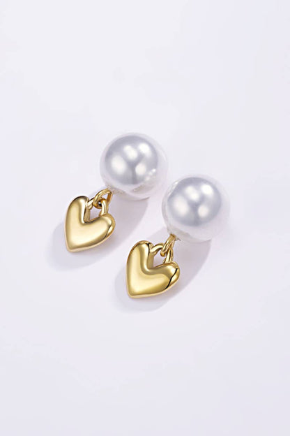 Pearl drop earrings 124AQ185