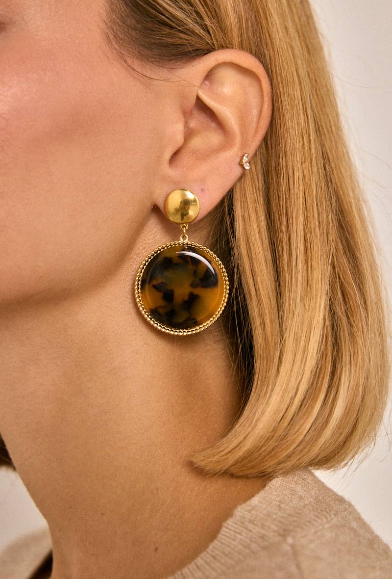 Stainless steel earrings 124RX190