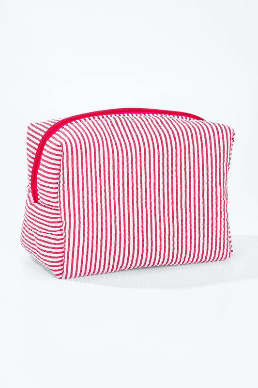 Trousse de maquillage à rayures CY331JH