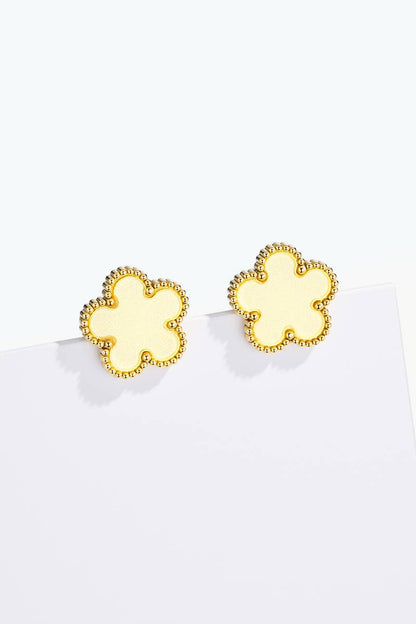 Boucles d'oreilles en acier inoxydable 124AQ001