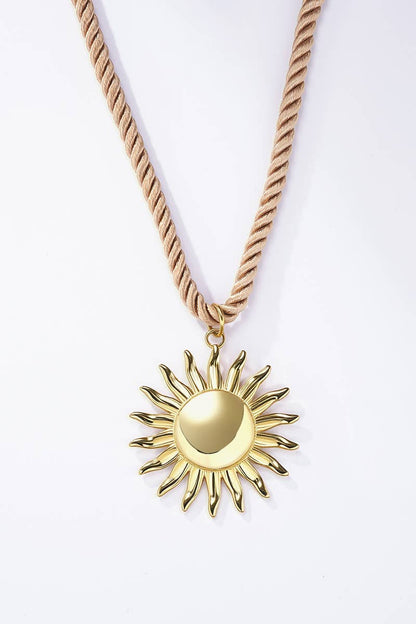 Stainless steel necklace 224AQ168
