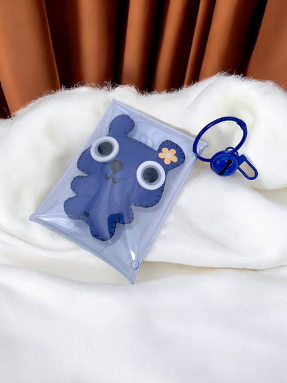 Porte-clé peluche avec clochette JSG24
