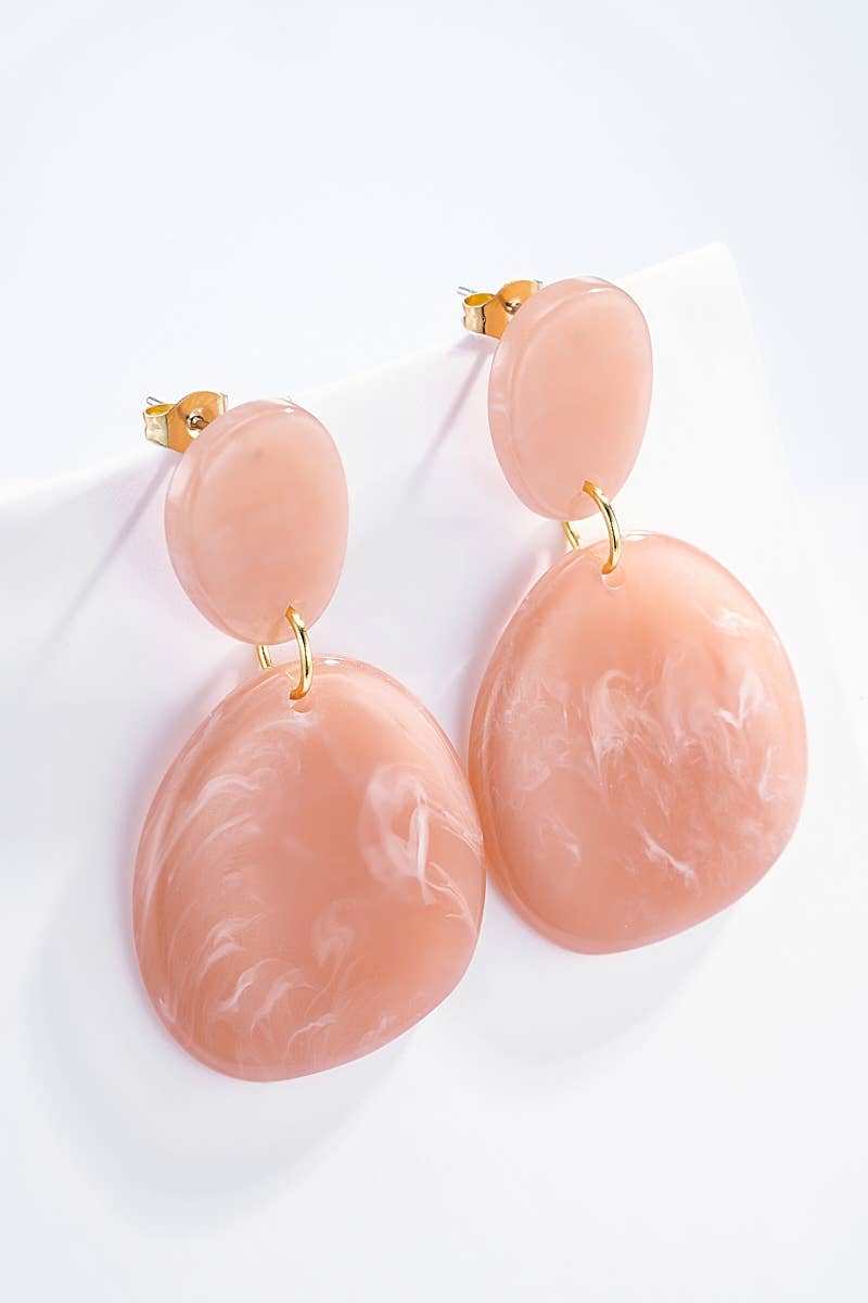 Stainless steel earrings 124CP09