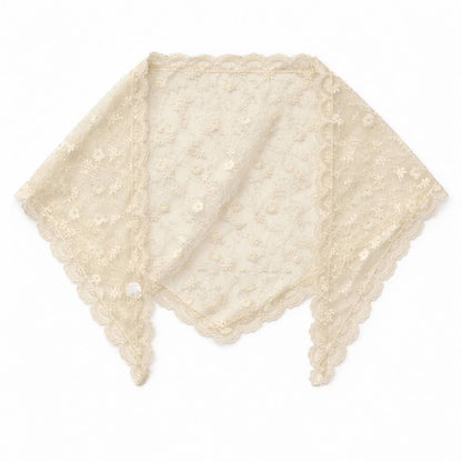 Viscose lace scarf FL300DF