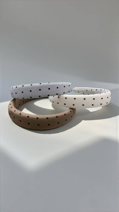 Polka dot headband ST301