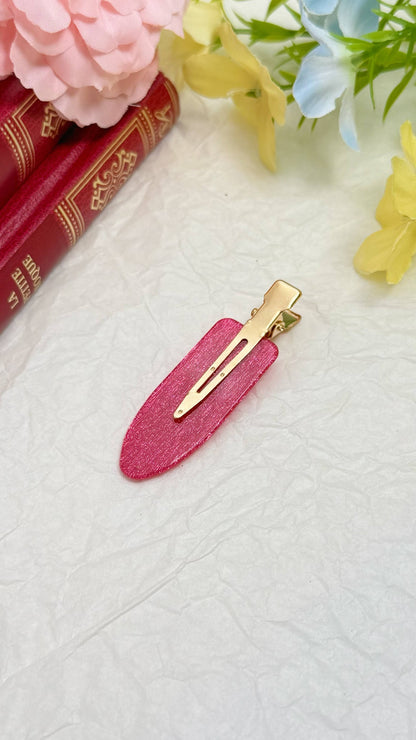 Glitter hair clips 6x2cm BRT200ZN