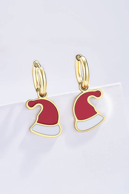 124RX221 stainless steel earrings