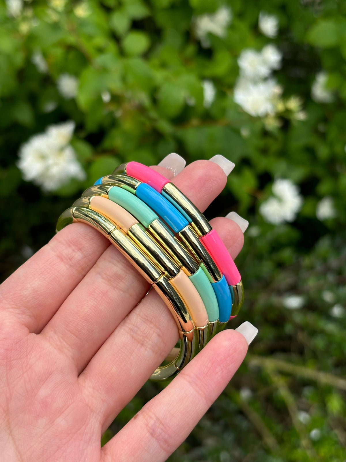 Colorful elastic bracelets 324CP10