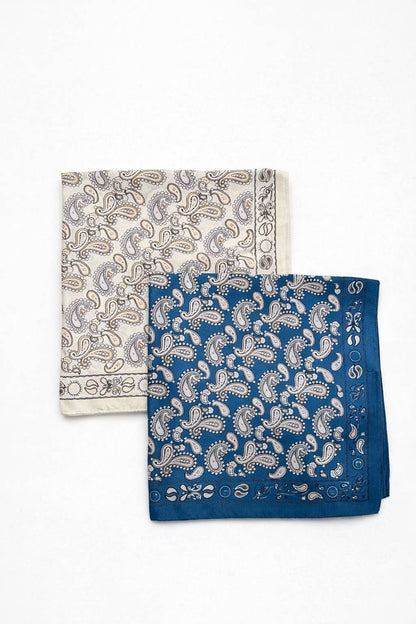 Printed scarf 70x70 cm FL36