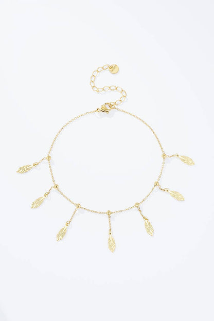 Stainless steel ankle chains 624AQ51