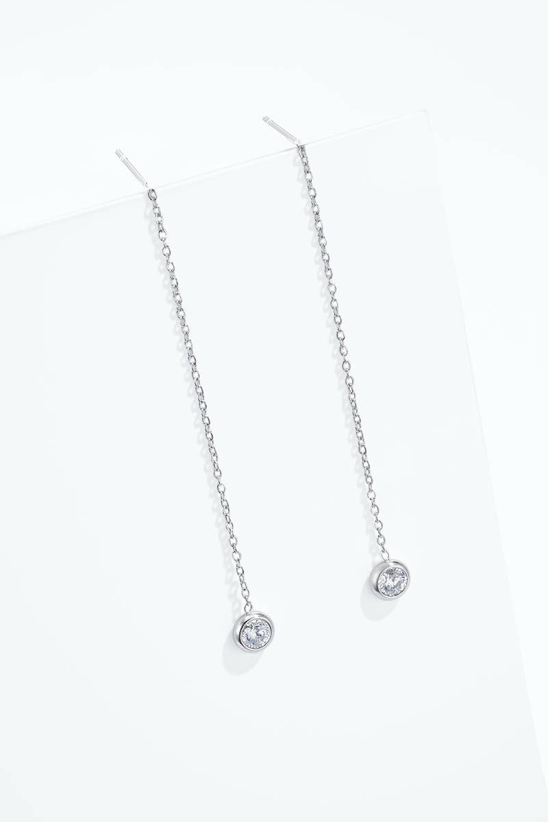 Stainless steel earrings 124AQ663