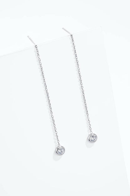 Stainless steel earrings 124AQ663