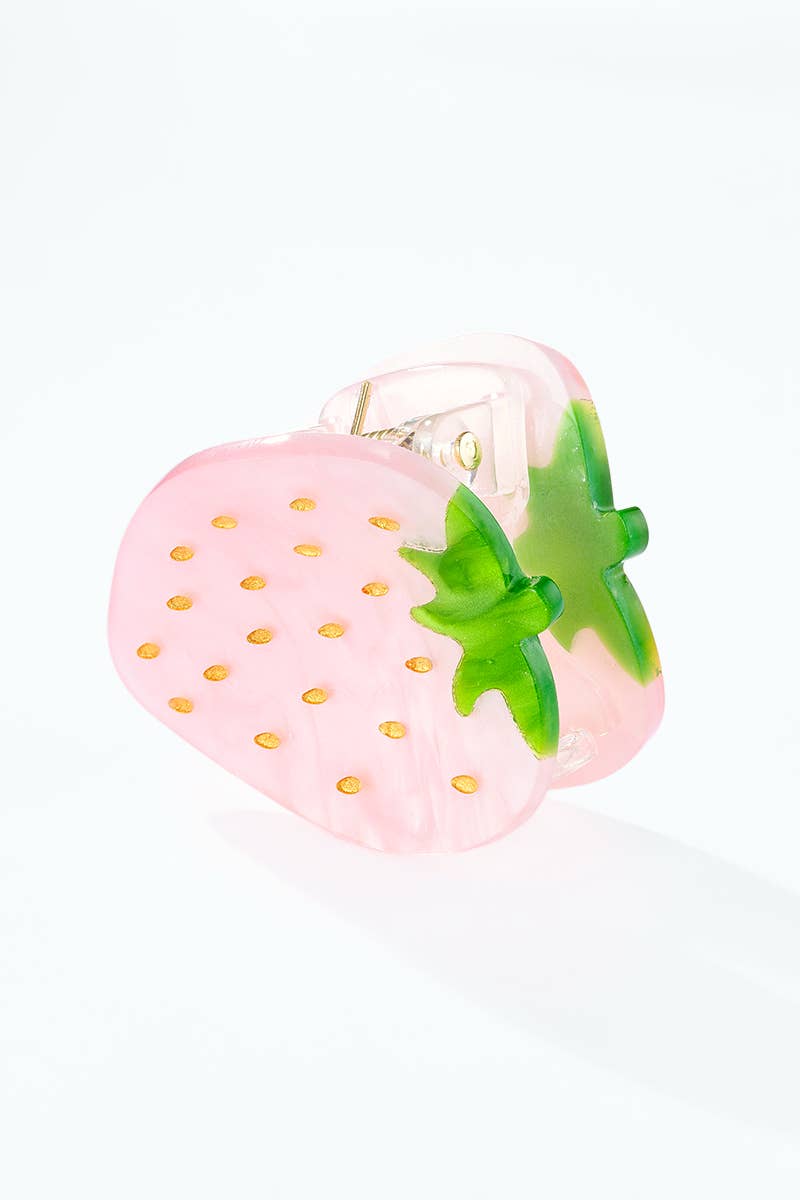 Pearlescent fruit hair clips YH150LY