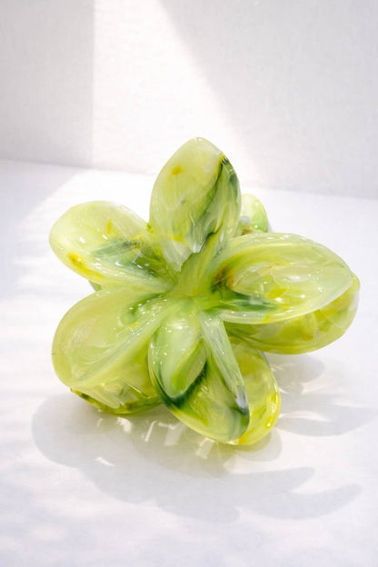 Pince à cheveux en forme de fleur YH26