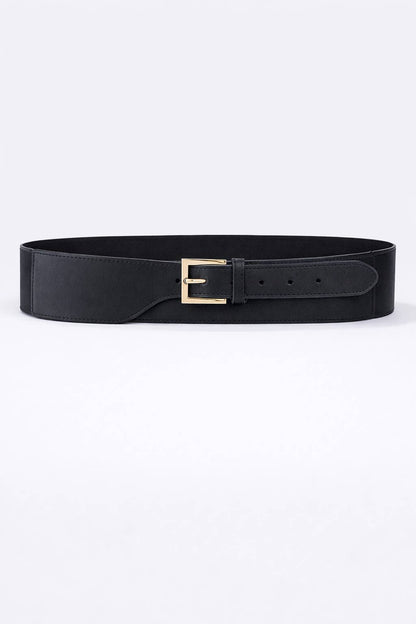 Ceinture large en similicuir CT09