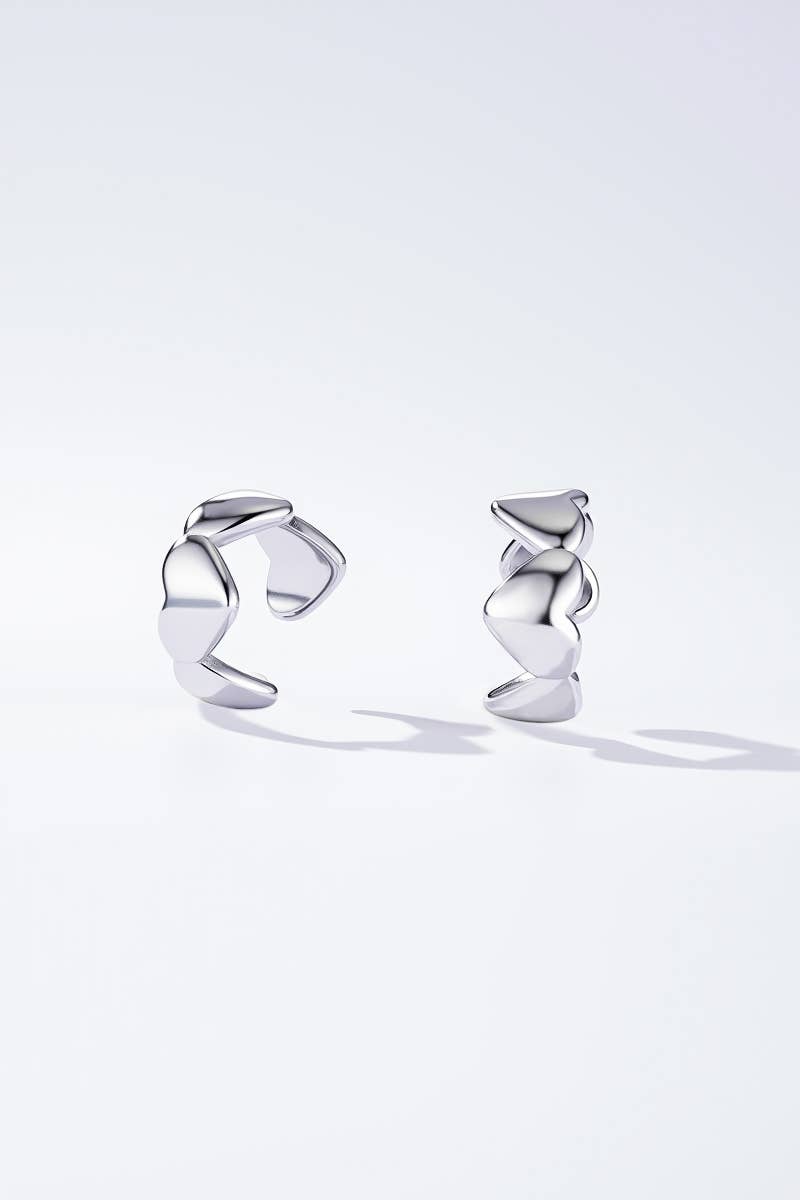 Stainless steel ear cuffs 124AQ523