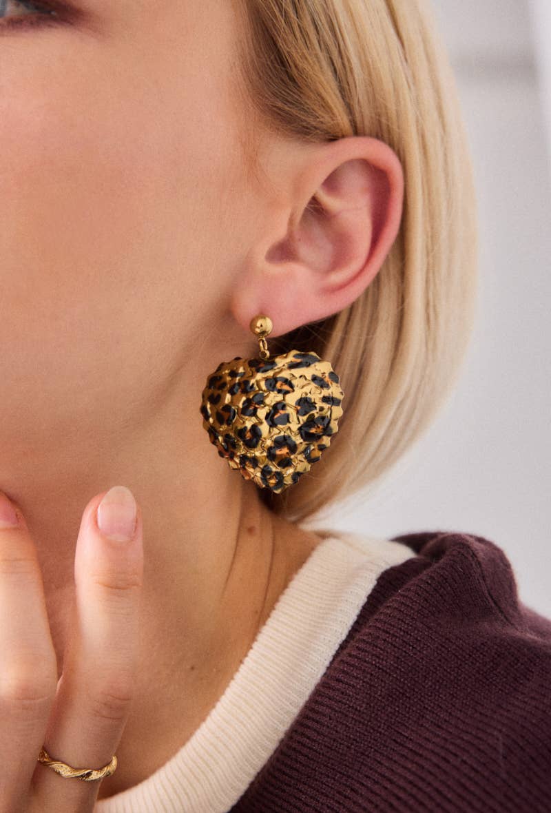 Stainless steel earrings 124RX196
