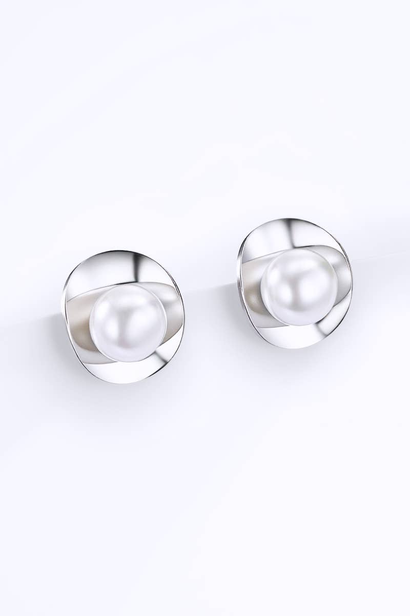 Stainless steel earrings 124AQ390