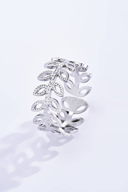 424RX75 stainless steel vine ring