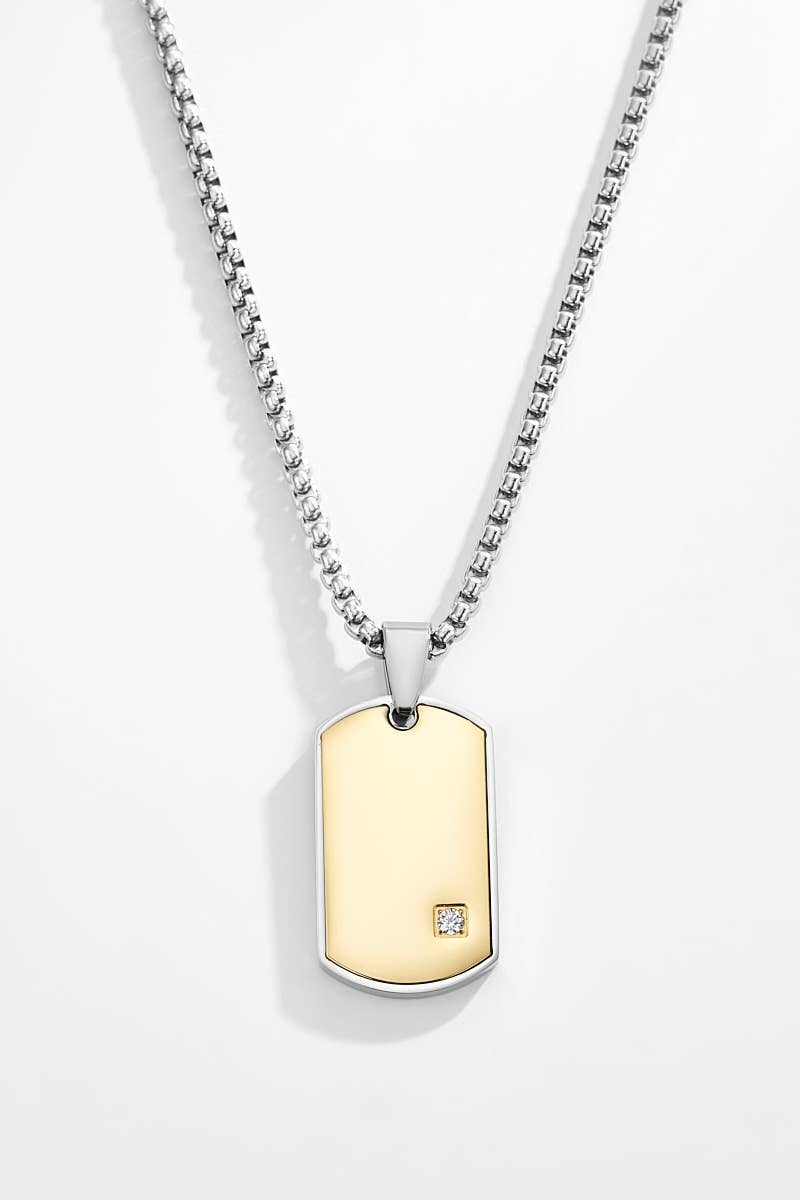 Collier en acier inoxydable 224OP05
