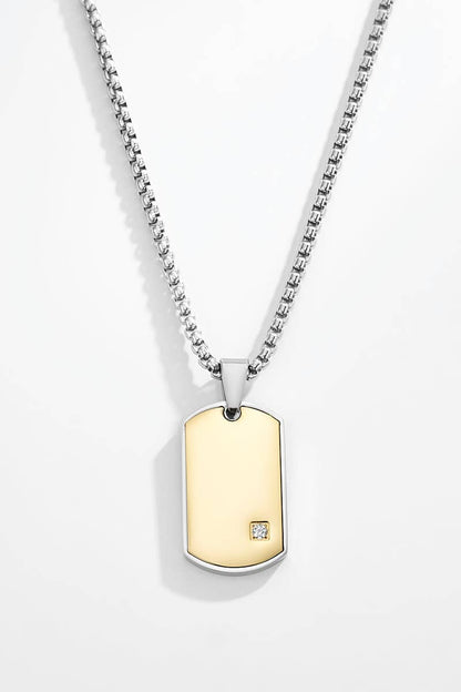 Collier en acier inoxydable 224OP05