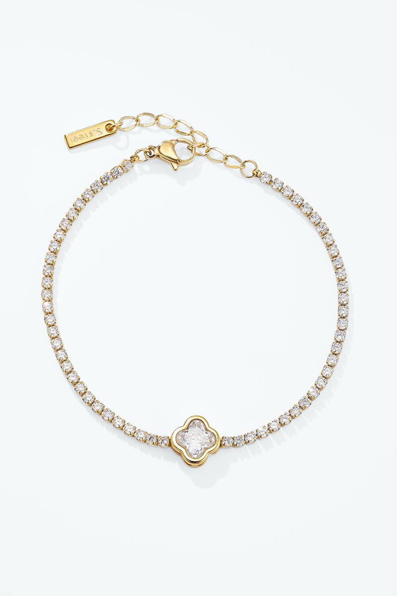 Stainless steel bracelet 324AQ366