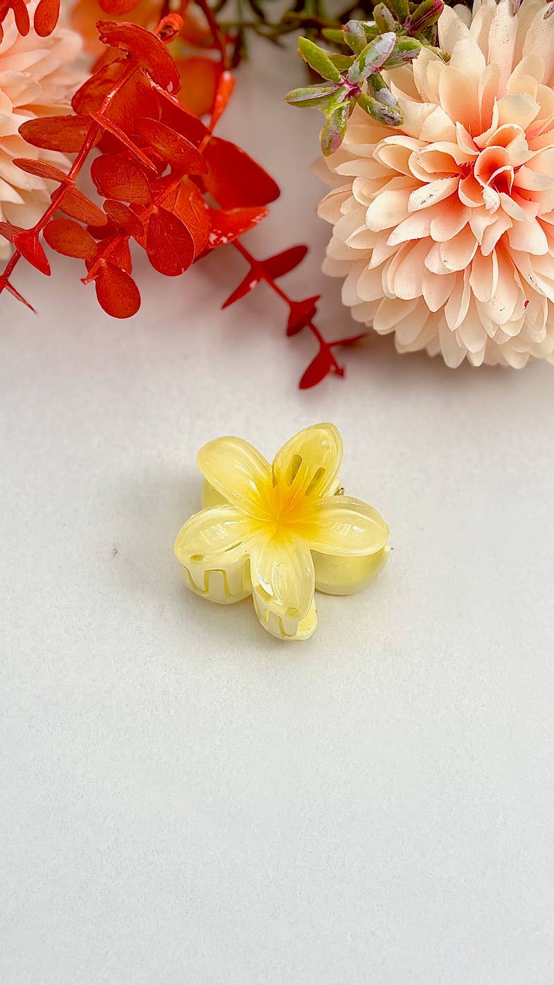 Small flower hair clip 4cm YH37