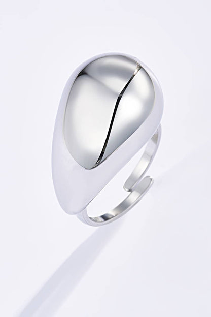 Bague goutte d'eau en acier inoxydable 424RX20