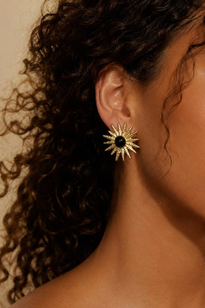 Boucles d'oreille en acier inoxydable 124AQ777