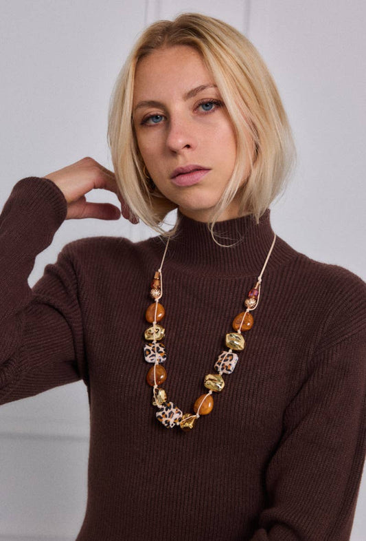 Fashion necklace 2WY05