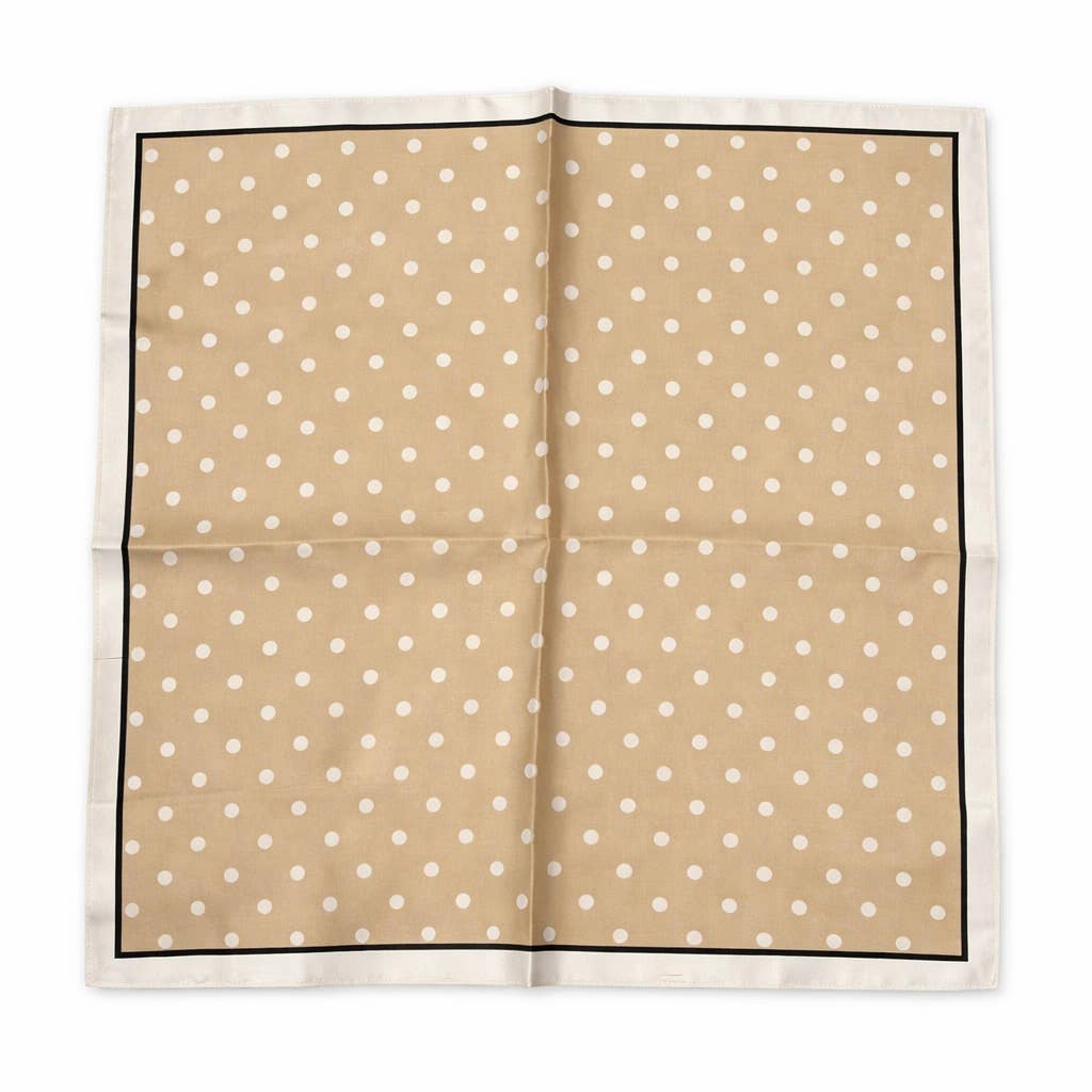 Patterned scarf 65 X 65 CM FL329DF