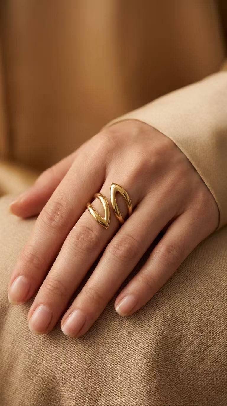 Bague en acier inoxydable 424AQ221