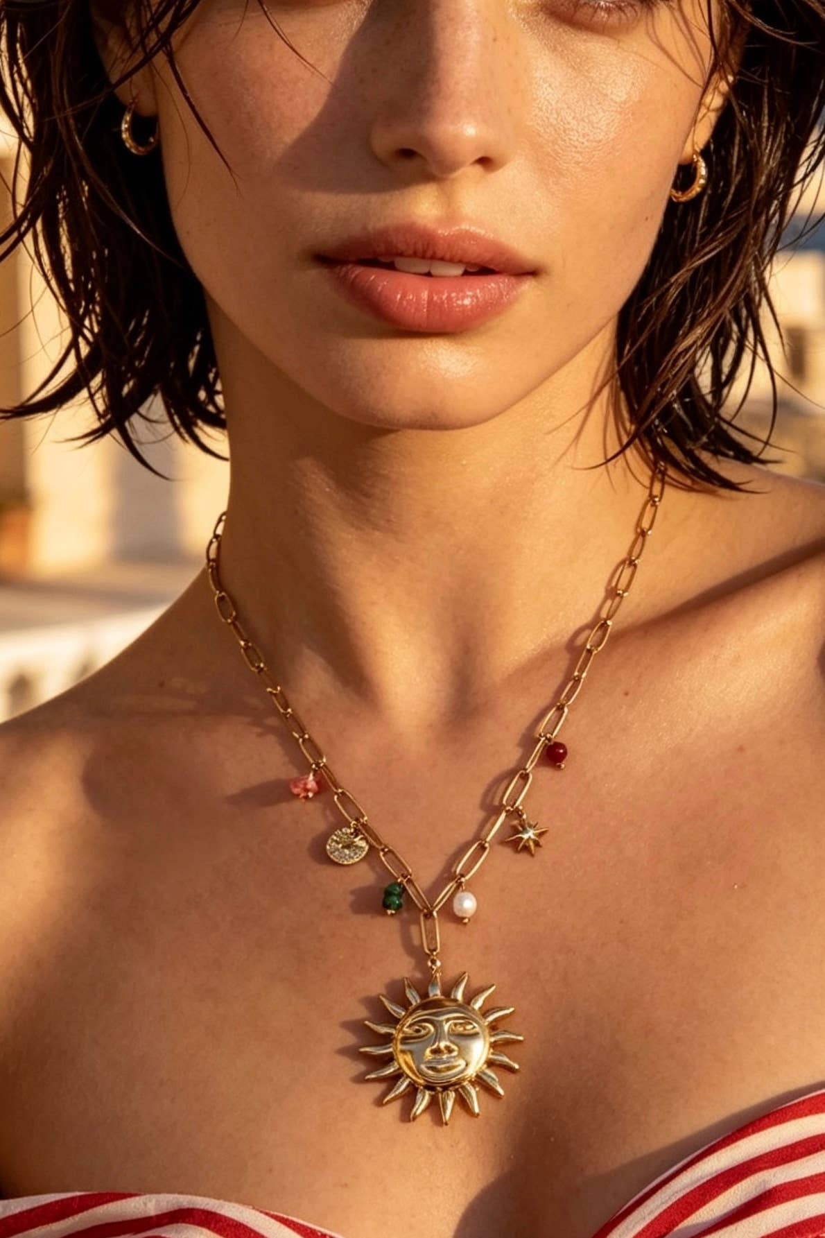 Stainless steel chain necklaces 224AQ327