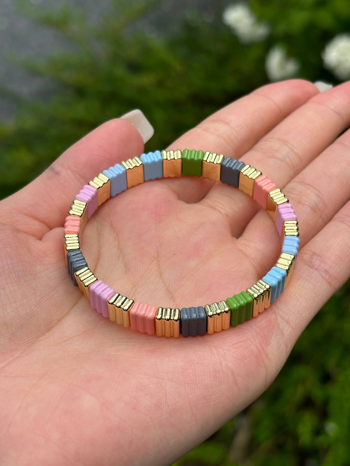 Bracelet colorés avec élastique 324CP14