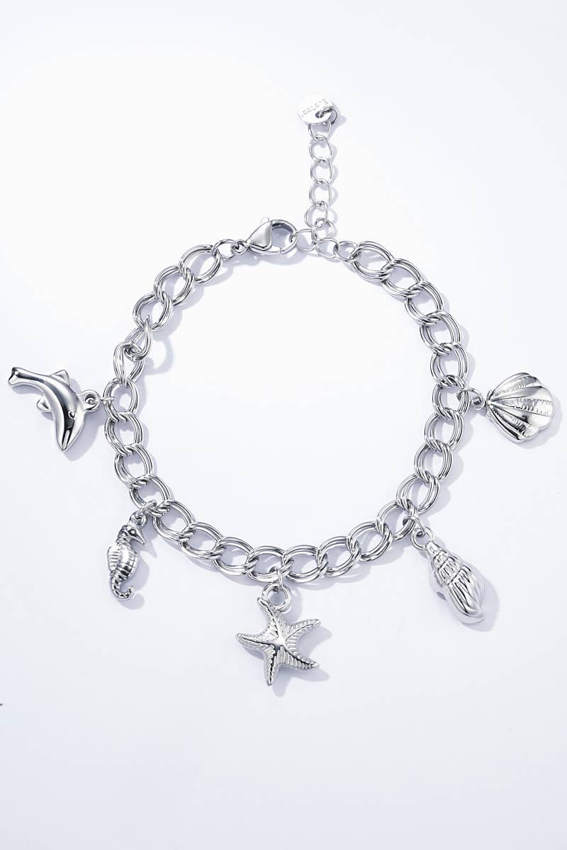 Stainless steel bracelet 324AQ141