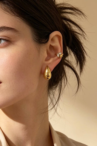 Stainless steel ear cuff 124RX296