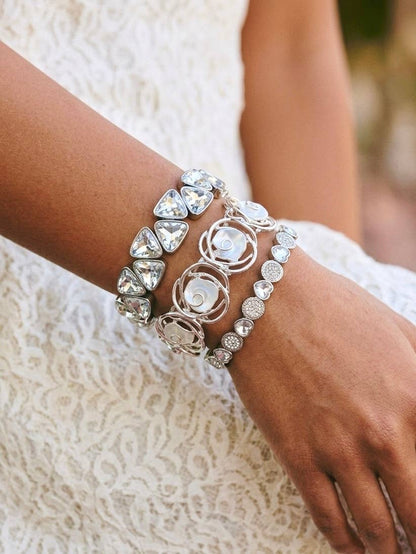 Bracelet fleurs coloré 324CP21