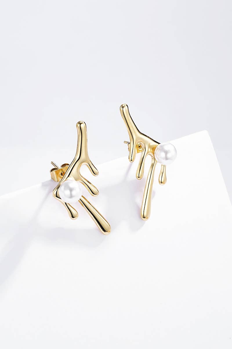 Boucles d'oreilles en acier inoxydable 124AQ228