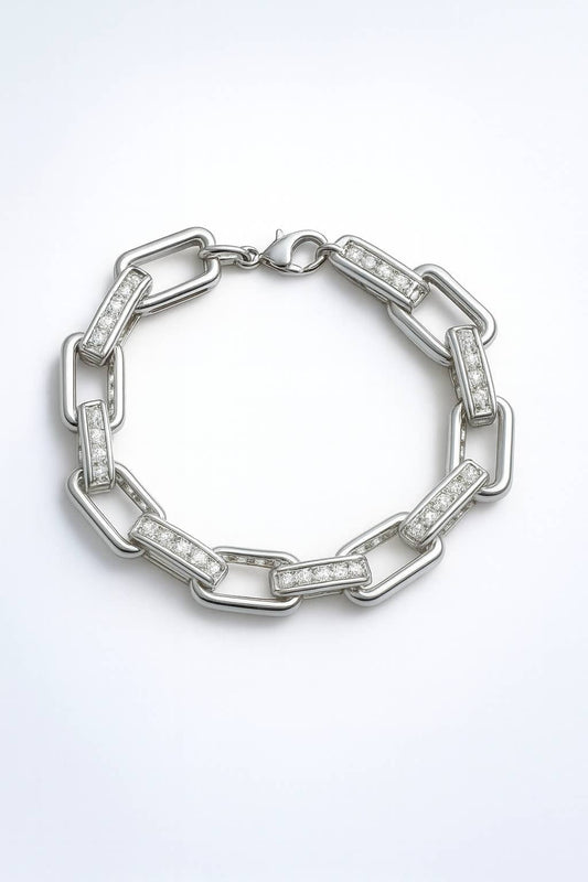 Bracelet strassé 20cm  en alliage 324KL22