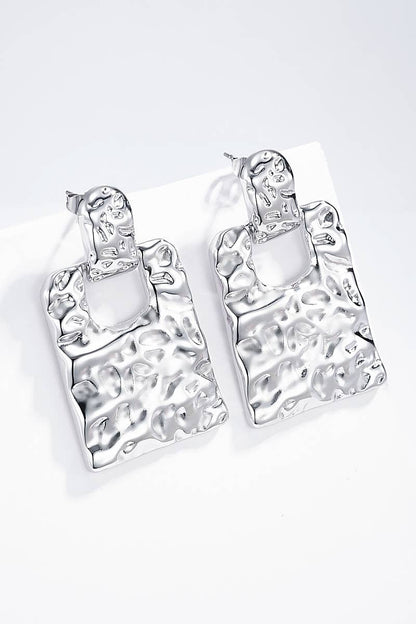 Stainless steel earrings 124AQ272