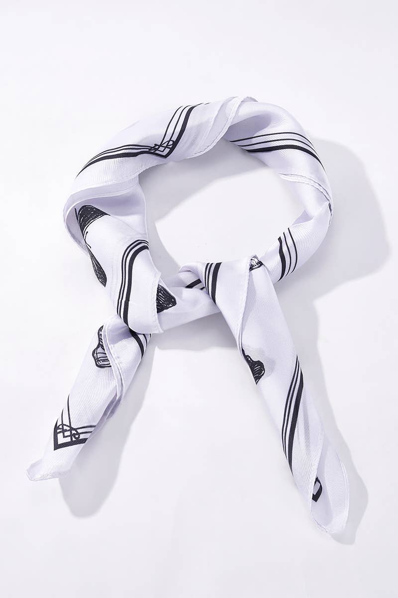 Foulard à motif 65 X 65 CM FL341DF