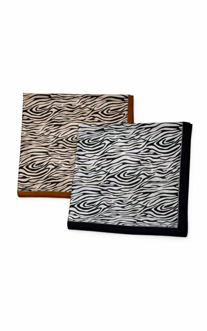 Foulard à motif 65 X 65 CM FL362DF