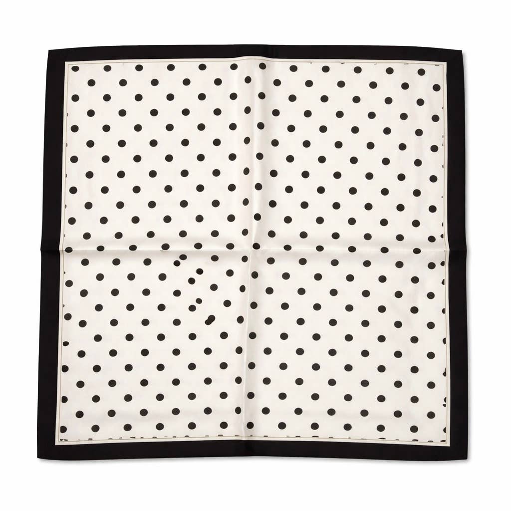 Patterned scarf 65 X 65 CM FL329DF