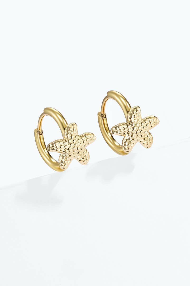 Stainless steel earrings 124RX349
