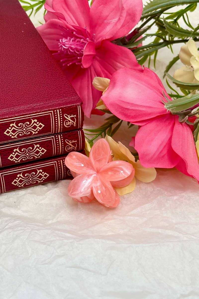 4cm flower mini hair claw YH38