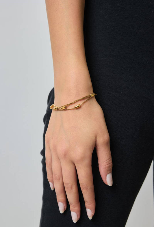 324AQ113 stainless steel bracelet