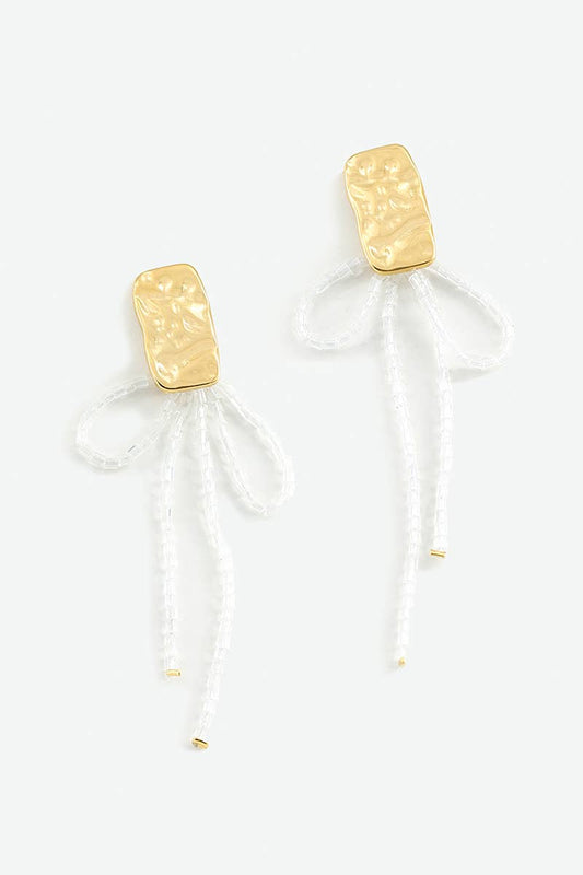 Stainless steel earrings 124YC64