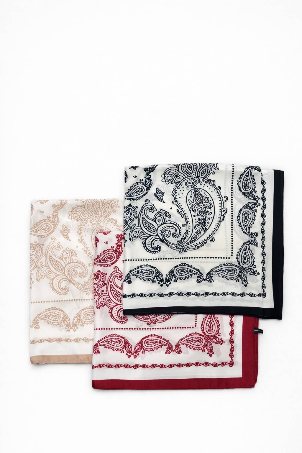 Patterned scarf 65 X 65 CM FL375DF