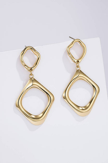 Boucles d'oreille en acier inoxydable 124RX289