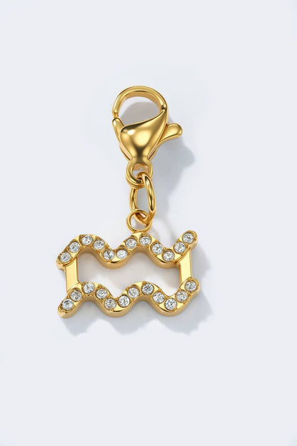 Stainless steel charm CHARM-ZODIAC